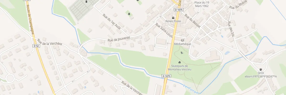Plan du 19 Rue de Jouvenet à Montalieu-Vercieu