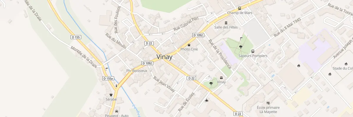 Plan du 19 Gr Grande Rue à Vinay