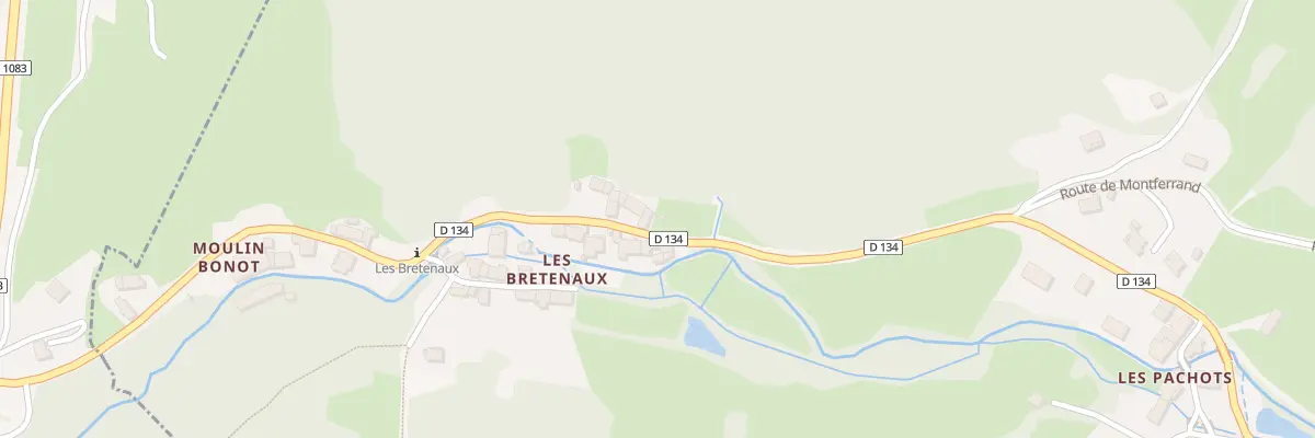 Plan du 274 Rte du Moulin Bonnot à Gizia