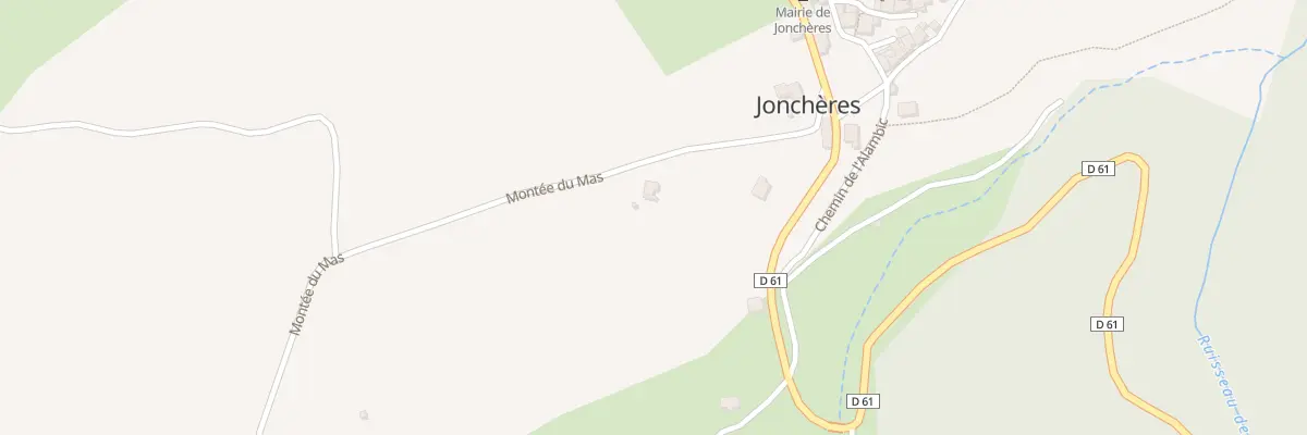 Plan du 135 Mte du Mas à Jonchères