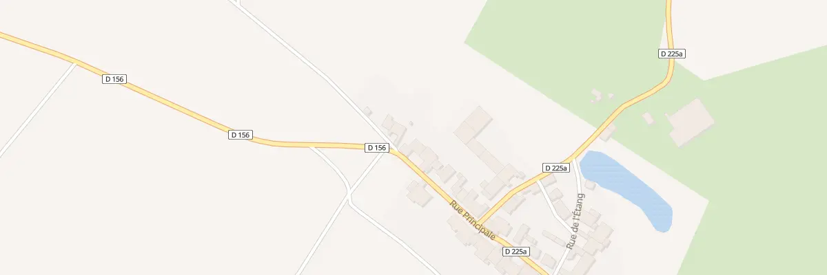 Plan du 16 Rue Principale à Chambroncourt