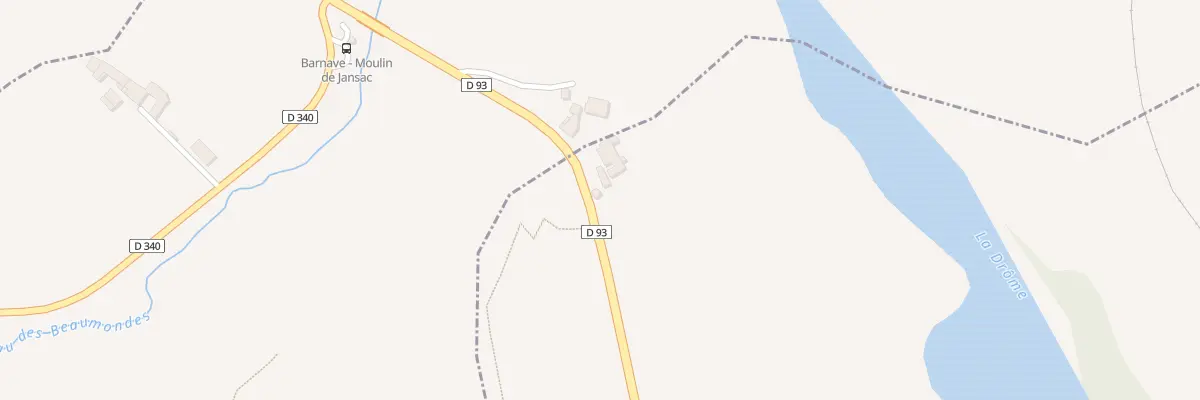 Plan du 5088 La Plaine à Recoubeau-Jansac