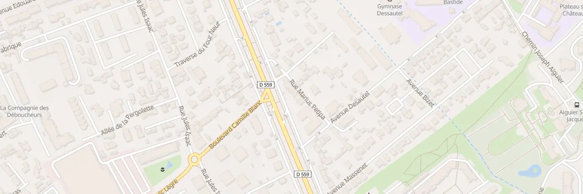 Plan du 405 Bd Michelet à Marseille 9e Arrondissement