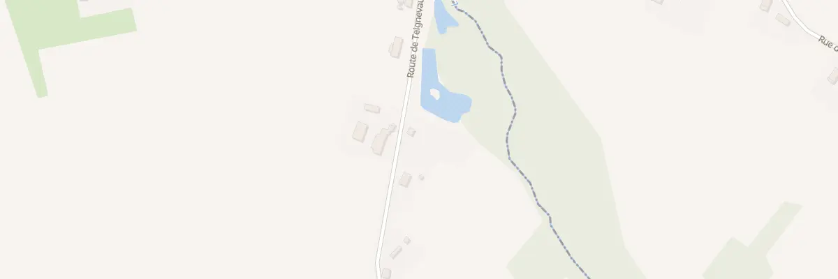 Plan du 1 Rte de Teignevaux aux Hays