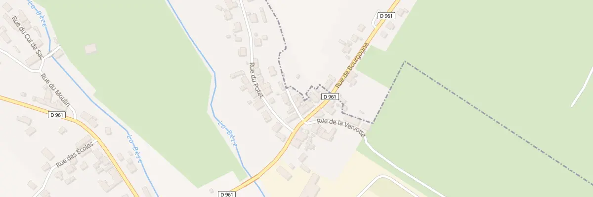 Plan du 4 Rue de la Glacière à Vonges