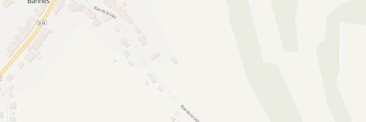 Plan du 17 Rue de la Liez à Bannes