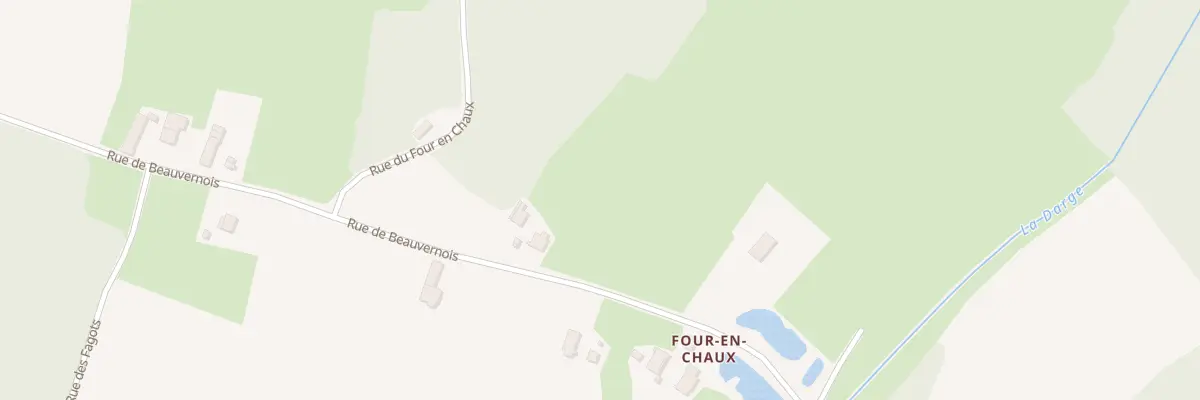 Plan du 15 Rue de Beauvernois à Mouthier-en-Bresse