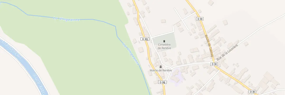 Plan du 9 Rue du Moulin à Renève