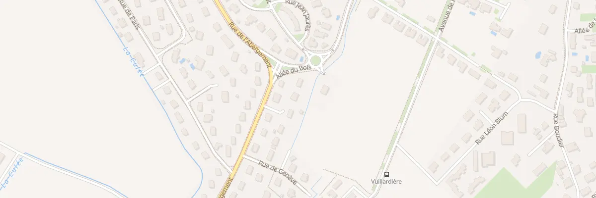 Plan du 80 Rue de l’Abergement à Tavaux