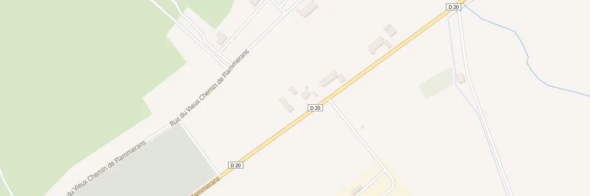 Plan du 1216 Rue de Flammerans à Auxonne