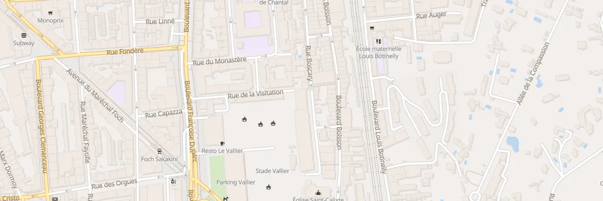 Plan du 44 Rue boscary à Marseille 4e Arrondissement
