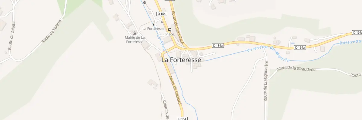 Plan du 5030 Villefranche à La Forteresse