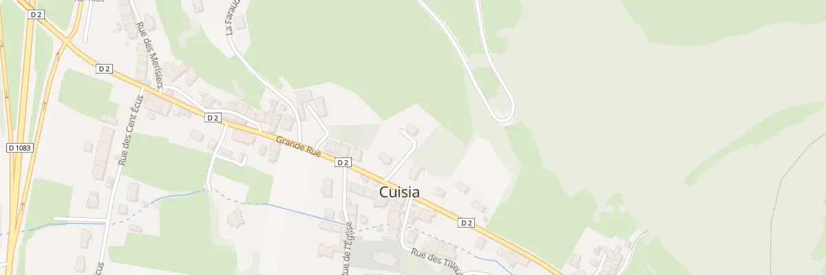 Plan du 23B Gr Grande Rue à Cuisia