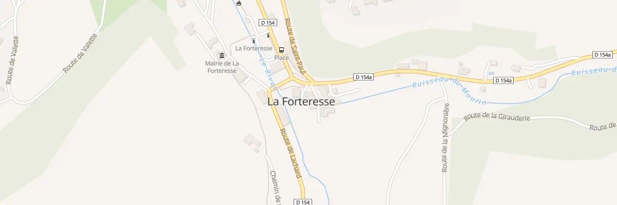 Plan du 10A Le Moulin à La Forteresse