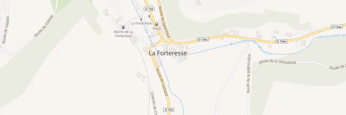 Plan du 10B Le Moulin à La Forteresse