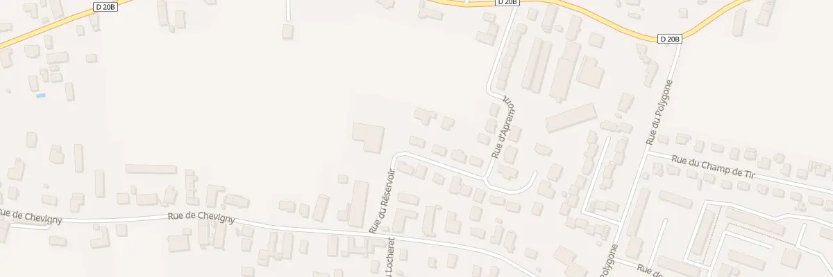 Plan du 2 Rue d’Apremont à Auxonne
