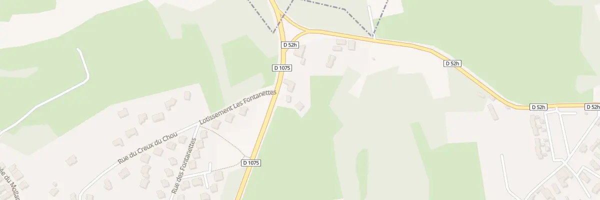 Plan du 63 Route Départementale 1075 à Bouvesse-Quirieu