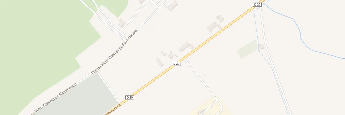 Plan du 1230 Rue de Flammerans à Auxonne