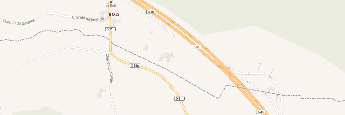 Plan du 1293 Rte de Torchefelon à Saint-Victor-de-Cessieu