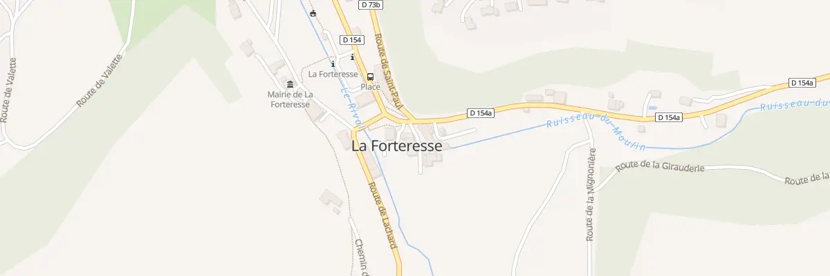 Plan du 5029 Villefranche à La Forteresse