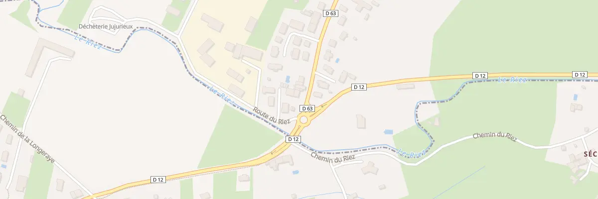 Plan du 484 Av de Verdun à Jujurieux