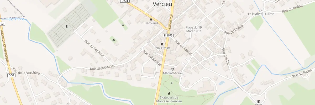 Plan du 110 Gr Grande Rue à Montalieu-Vercieu