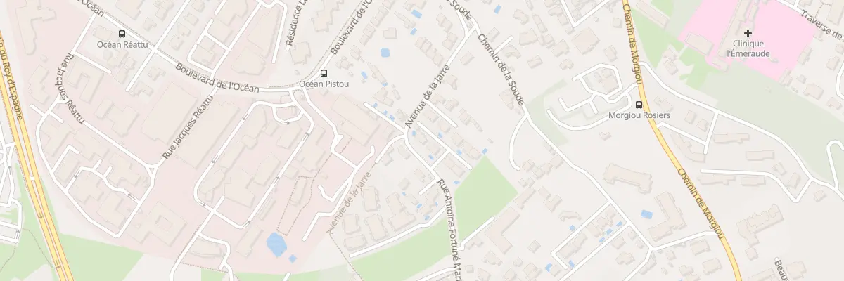 Plan du 3 Rue antoine fortune marion à Marseille 9e Arrondissement