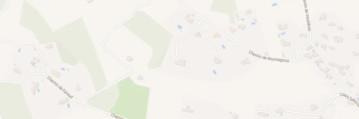 Plan du 391 Che de Roumagoua à Vaugines
