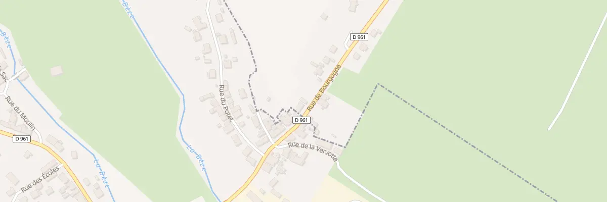 Plan du 76 Rue de Bourgogne à Pontailler-sur-Saône