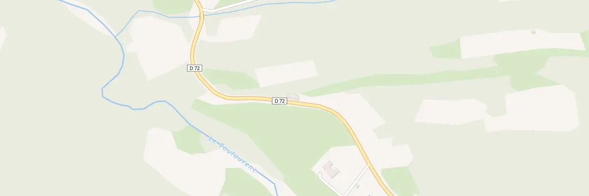 Plan du 1775 Rte Vallée du Toulourenc à Reilhanette