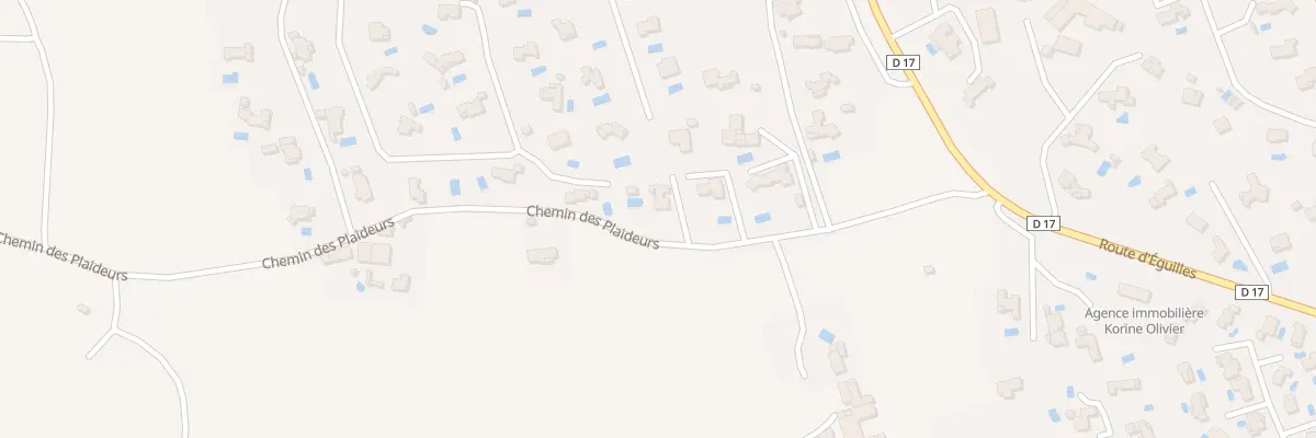 Plan du 230 Che des Plaideurs à Aix-en-Provence