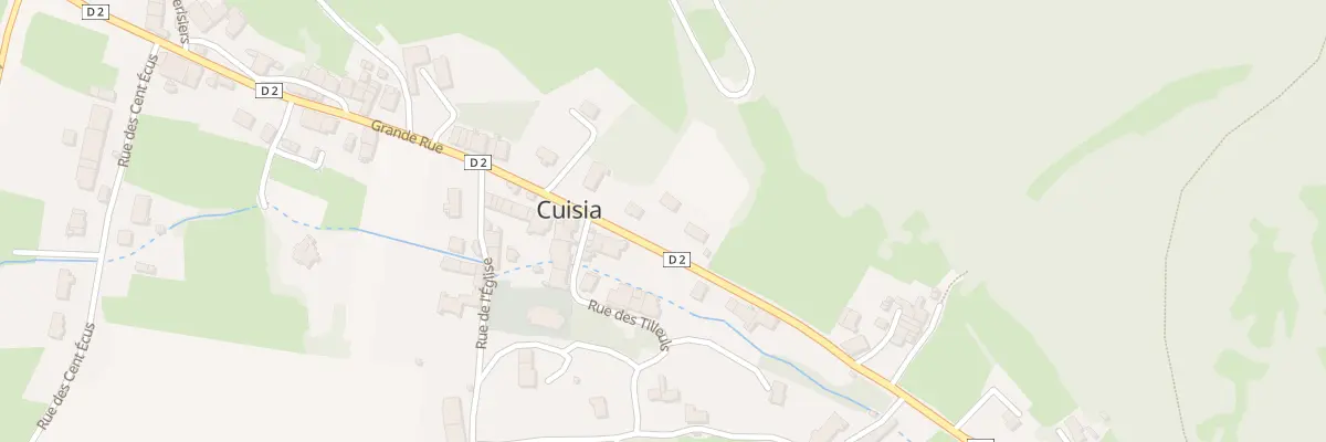 Plan du 29 Gr Grande Rue à Cuisia