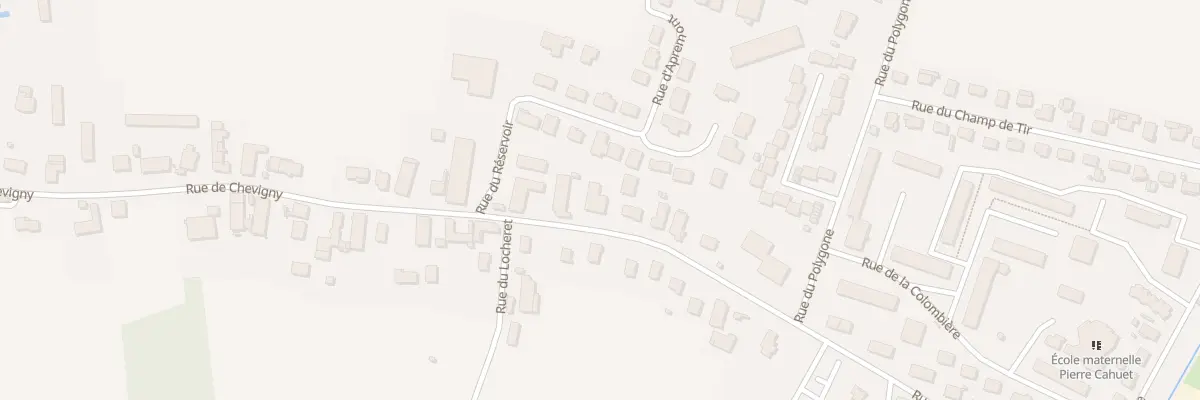 Plan du 32A Rue de Chevigny à Auxonne