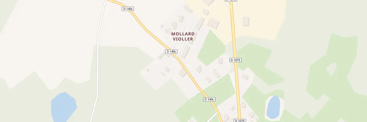 Plan du 5521 Mollard Violier à Courtenay