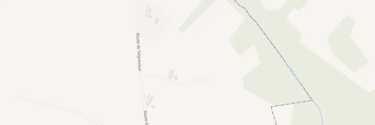 Plan du 17 Rte de Teignevaux aux Hays