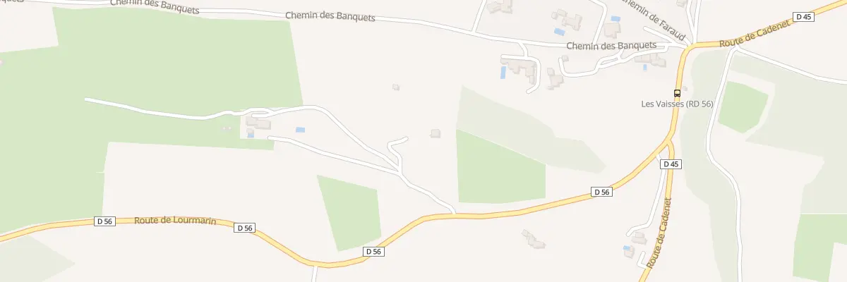 Plan du 976 Rte de Lourmarin à Vaugines