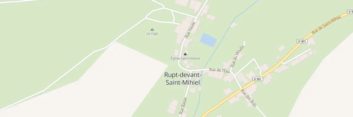 Plan du 1 Rue Haute à Rupt-devant-Saint-Mihiel