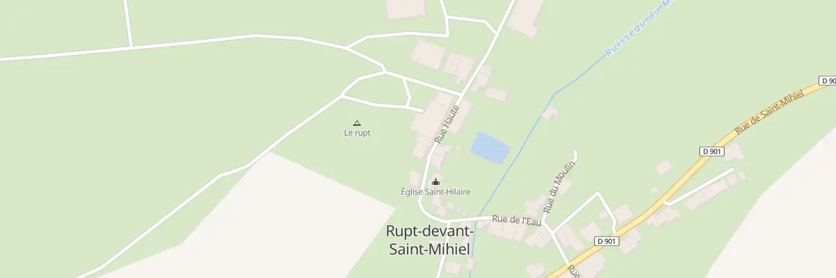 Plan du 3B Rue Haute à Rupt-devant-Saint-Mihiel