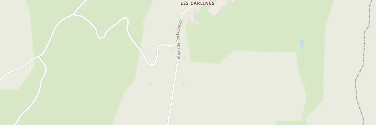 Plan du 210 Rte de Rochebonne à Vassieux-en-Vercors