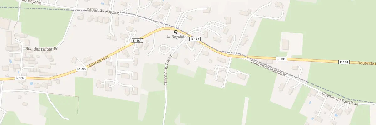 Plan du 158 Rte de Dolomieu à Montcarra