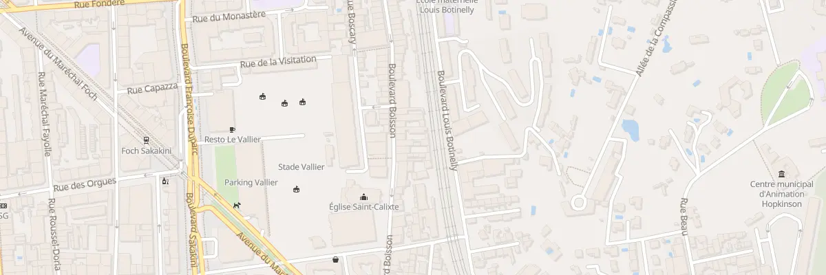 Plan du 77 Bd Boisson à Marseille 4e Arrondissement