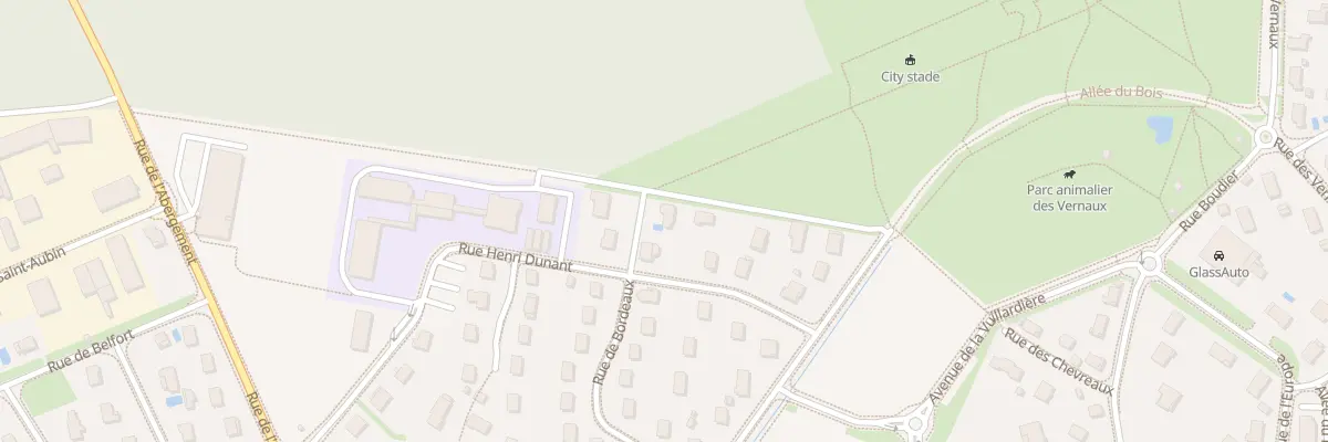 Plan du 12 Rue Henri Dunant à Tavaux