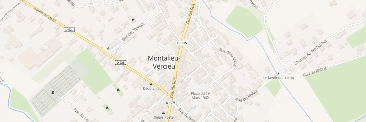 Plan du 71 Gr Grande Rue à Montalieu-Vercieu