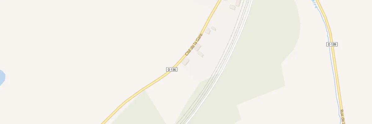 Plan du 9 Cite de la Gare à Erneville-aux-Bois
