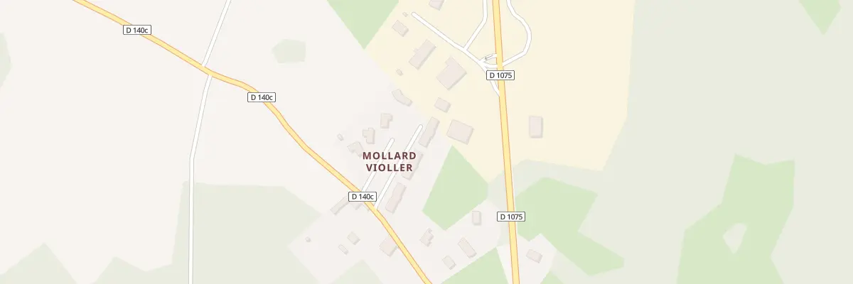 Plan du 344 Rte du Mollard Viollier à Courtenay