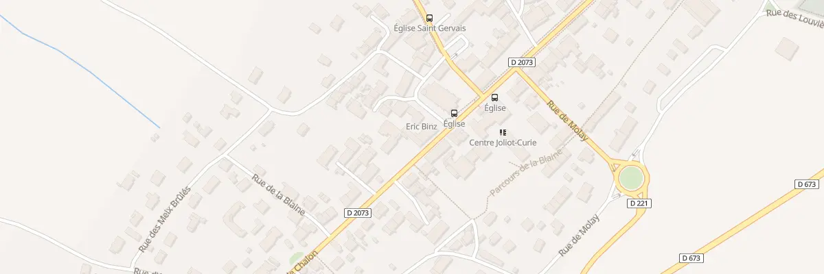 Plan du 6 Rue de Chalon aux Moussières