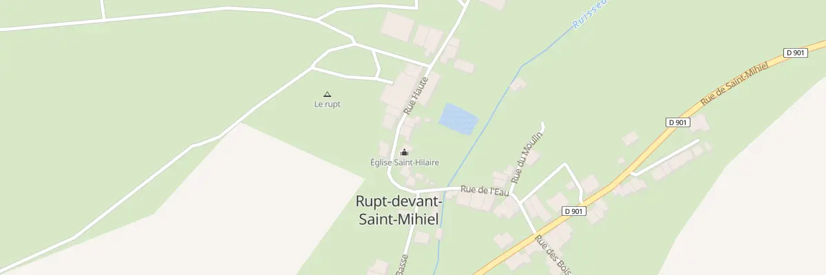 Plan du 2 Rue Haute à Rupt-devant-Saint-Mihiel