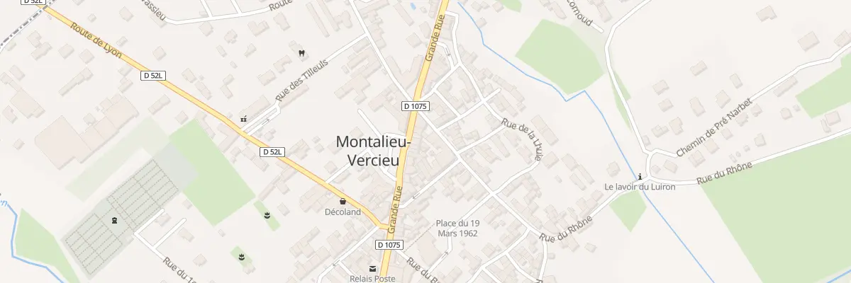 Plan du 67 Gr Grande Rue à Montalieu-Vercieu