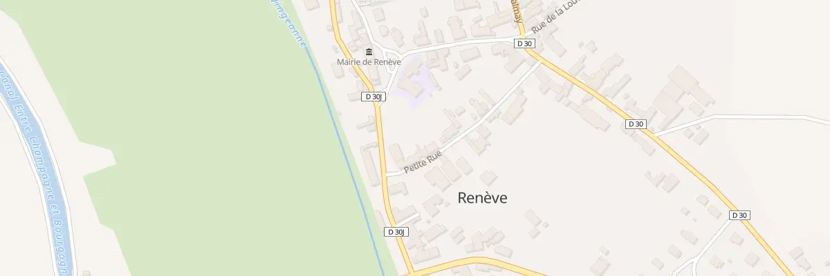 Plan du 5 Ptr Petite Rue à Renève