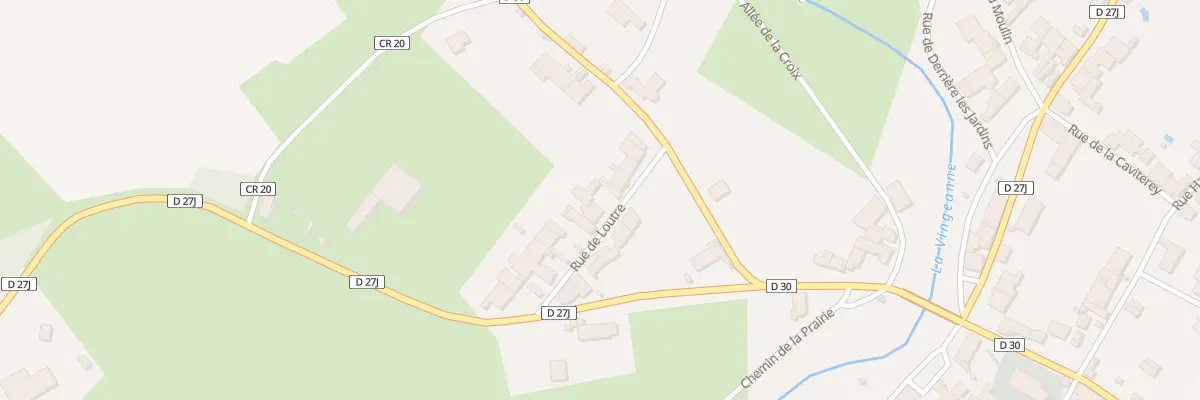 Plan du 4 Rue de Loutre à Saint-Maurice-sur-Vingeanne